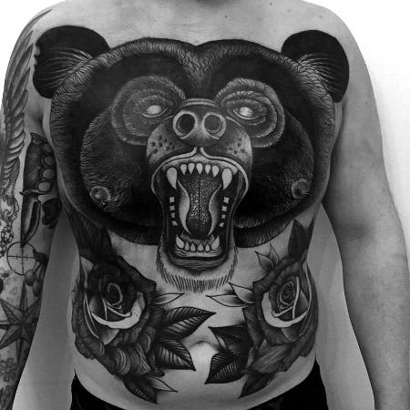 Tattoos - full bear - 127094